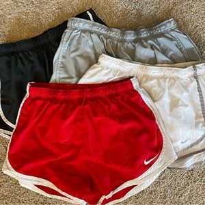 Lot of NIKE running shorts for women